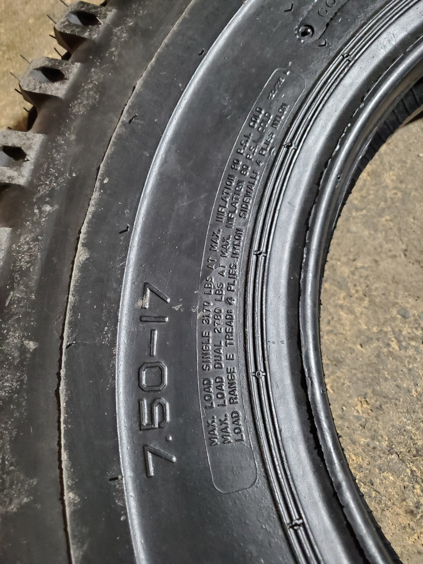 TORNEL TRAC 1700 BSW  7.5 17 121/116L 10PLY ATV/UTV TIRE 71017