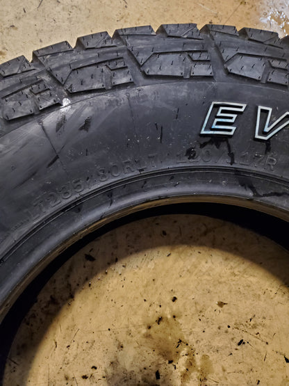 EVOLUXX ROTATOR A/T OWL LT 235 80 17 120/117R 10PLY ALL TERRAIN TIRE 221019960