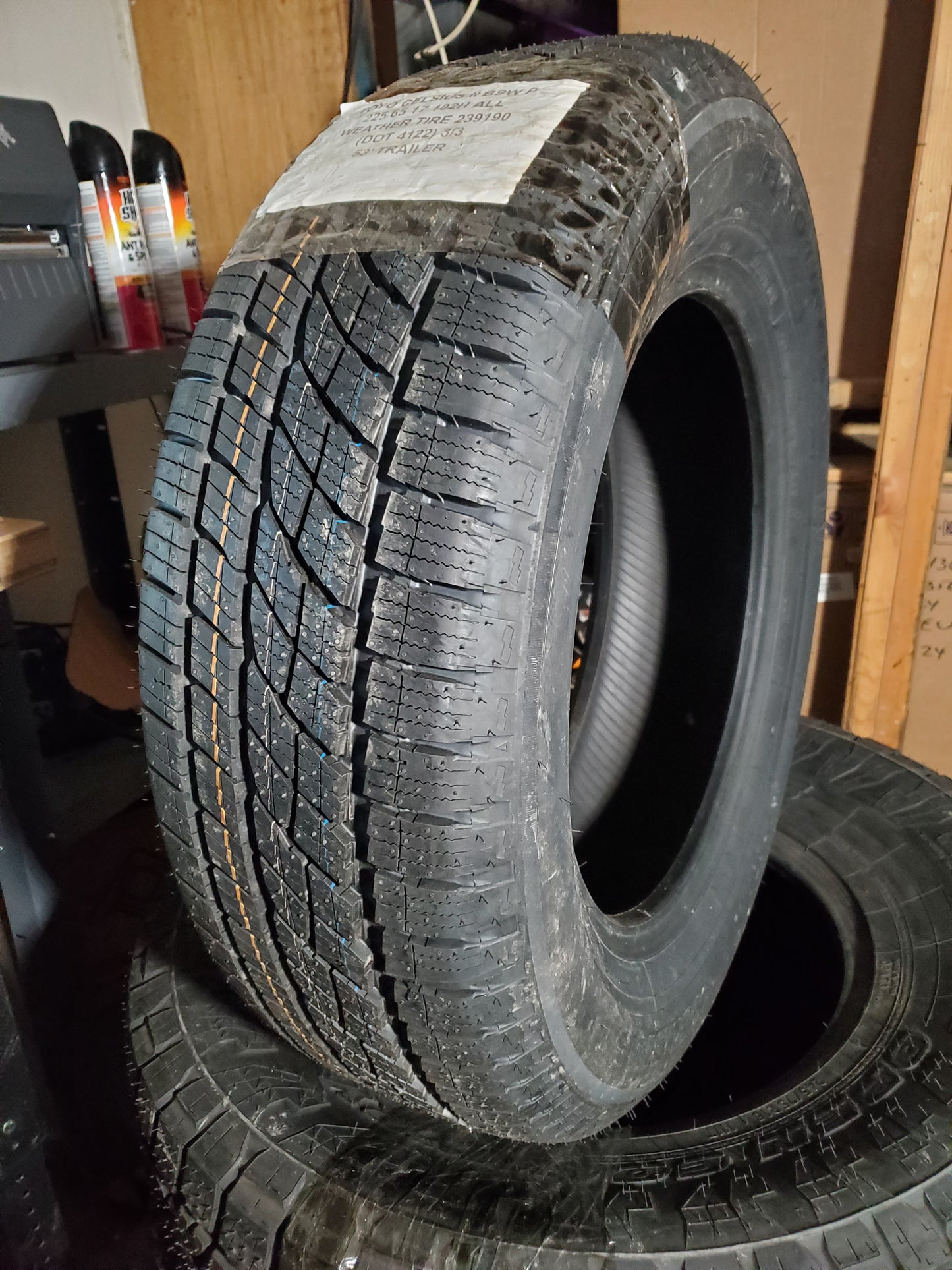 TOYO CELSIUS II BSW P 225 65 17 102H ALL WEATHER TIRE 239190