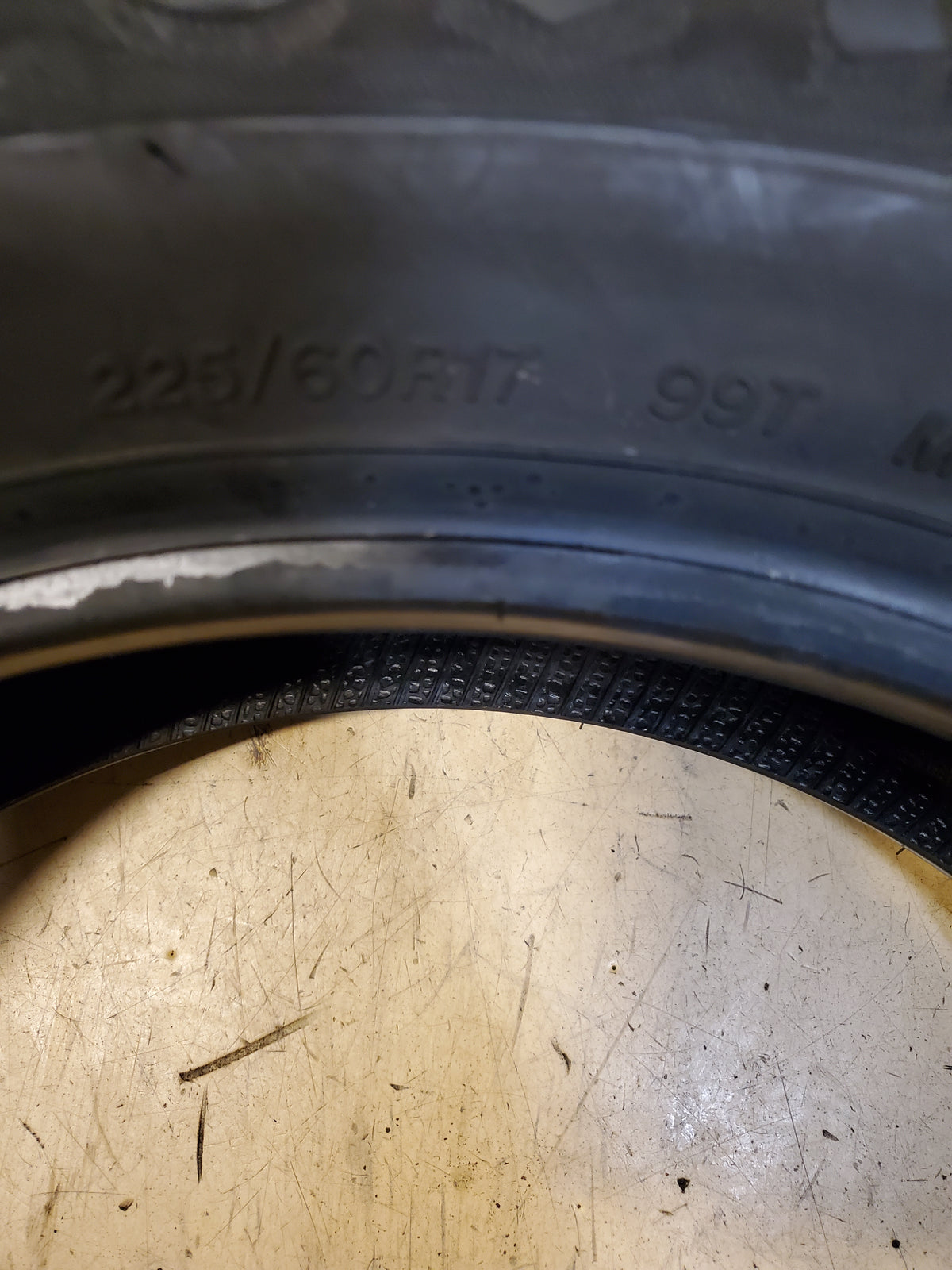 2 FIRESTONE ALL SEASON BSW P 225 60 17 99T TIRE 004022