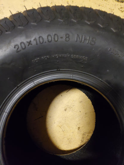 WANDA P332 87A3 BSW  20 10 8 4PLY LAWN TIRE WA2010008P