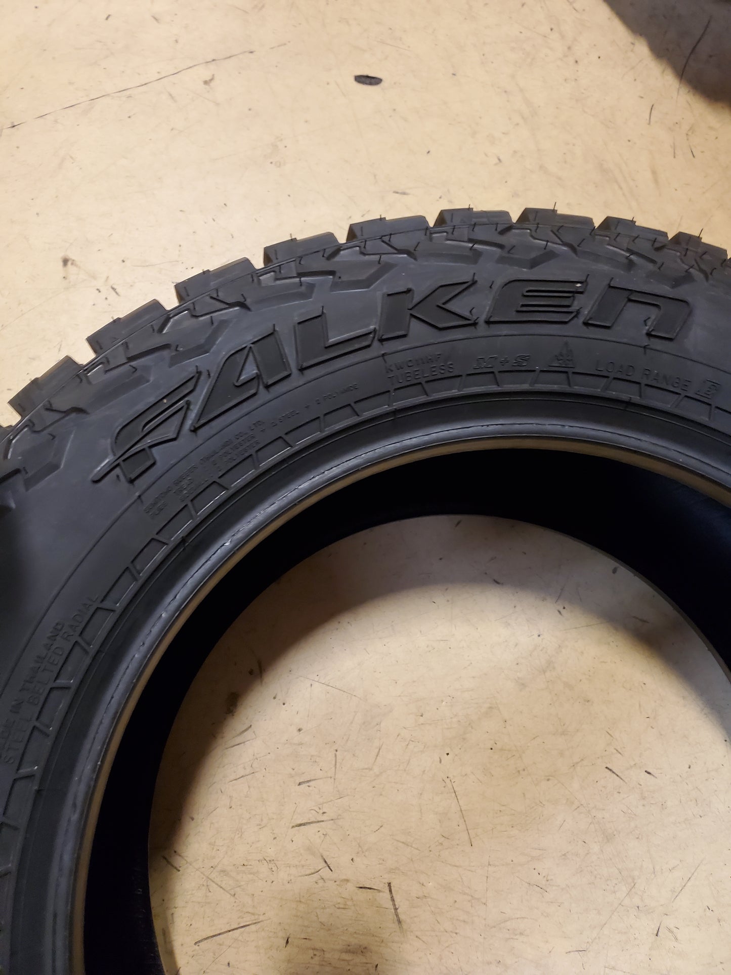 FALKEN RUBITREK A/T01 BSW LT 305 55 20 121/118S 10PLY ALL TERRAIN TIRE 28070202