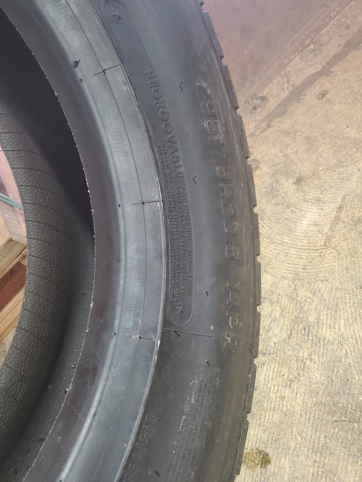 FIRESTONE FD692 BSW LT 295 75 22.5 144/140L 14PLY DRIVE TIRE 003153