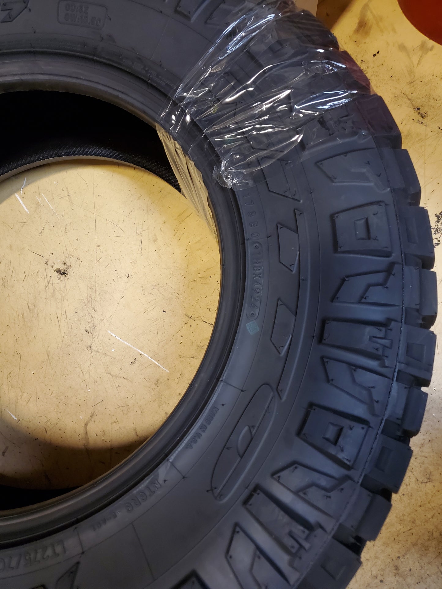 NITTO RIDGE GRAPPLER BSW LT 275 70 17 121/118Q 10PLY ALL TERRAIN TIRE 217990