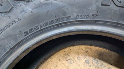 NEXEN ROADIAN ATX BSW P 255 65 17 110T  ALL TERRAIN TIRE 18768NXK