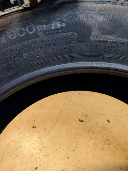 CONTINENTAL CONTICROSSCONTACT LX20 TPC SPEC P 275 55 20 111S SL ALL SEASON TIRE 15493040000