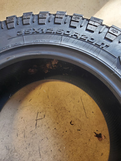 HERCULES TIS OFFROAD TT1 BSW LT 35 12.5 20 125Q 12PLY MUD TIRE 98527