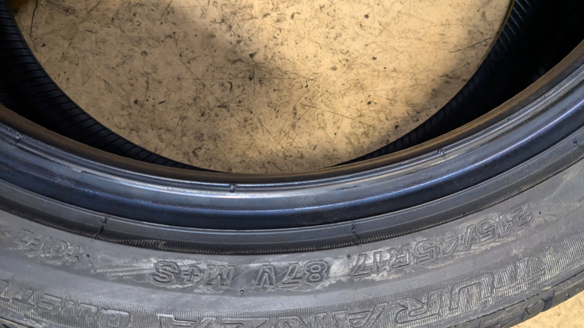 BRIDGESTONE TURANZA QUIETTRACK BSW P 215 45 17 87V ALL SEASON TIRE 000072