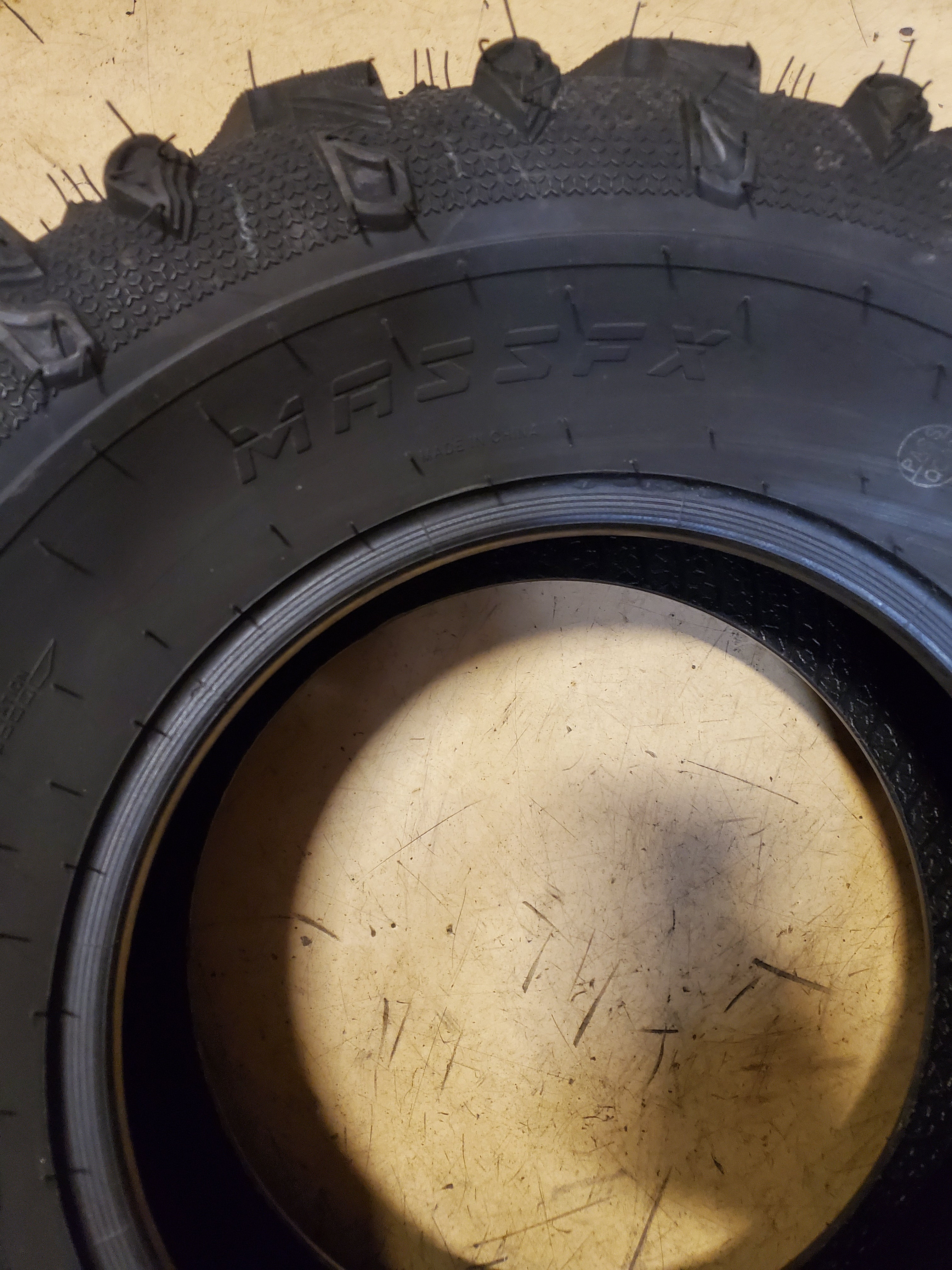 MASSFX GRINDER BSW AT 25 10 12 50F 6PLY ATV/UTV TIRE ‎MG251012