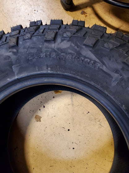 MASTERTRACK BADLANDS M/T BSW LT 35 12.5 18 123Q 10PLY MUD TIRE MASTMT008