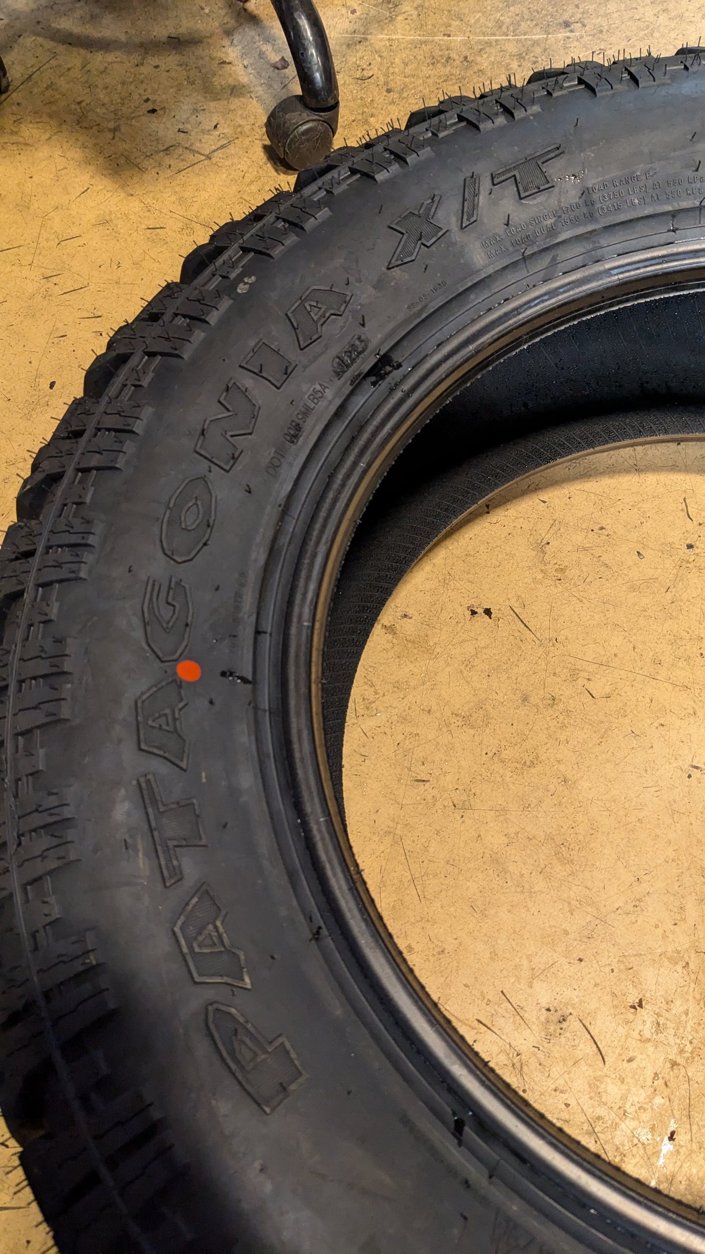 MILESTAR PATAGONIA X/T BSW LT 275 65 20 126/123Q 10PLY RUGGED TIRE 22689315