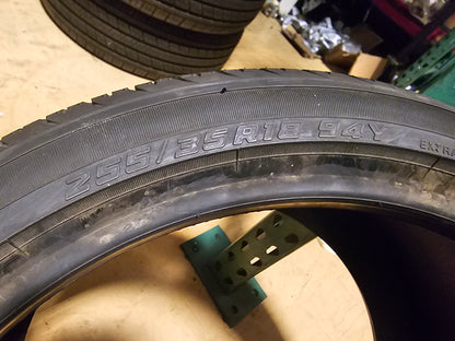2 YOKOHAMA ADVAN SPORT AS PLUS P 255 35 18 94Y XL ALL SEASON TIRES 40639