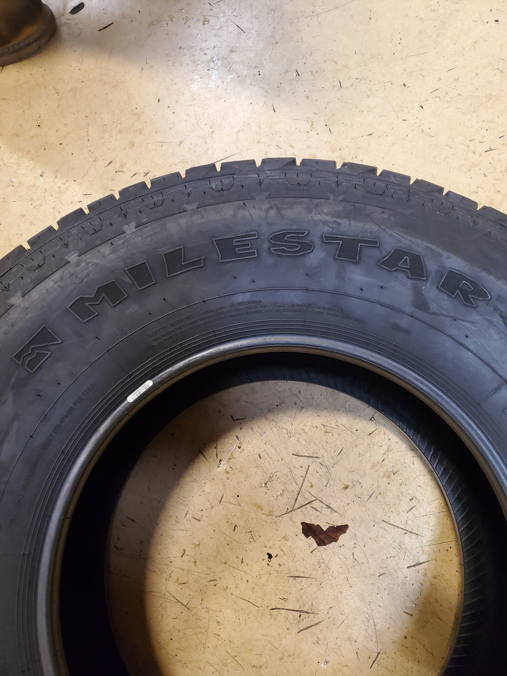 NOS MILESTAR PATAGONIA A/T R BSW LT 35 12.50 17 125Q 10PLY ALL TERRAIN TIRE 22229013
