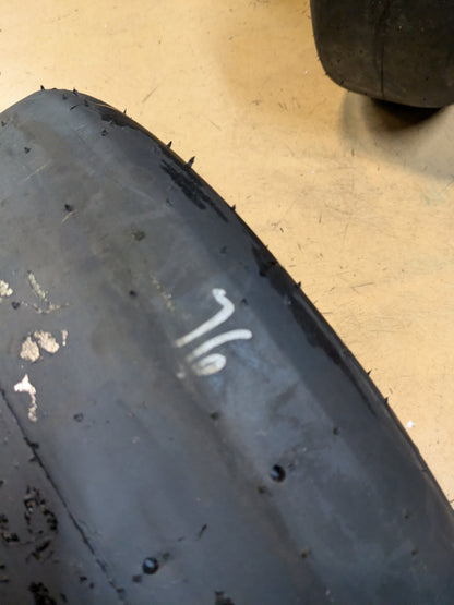 MICKEY THOMPSON ET DRAG WL 24.5 9 13 DRAG SLICK RACING TIRE 30161 ROLLOVER 76"