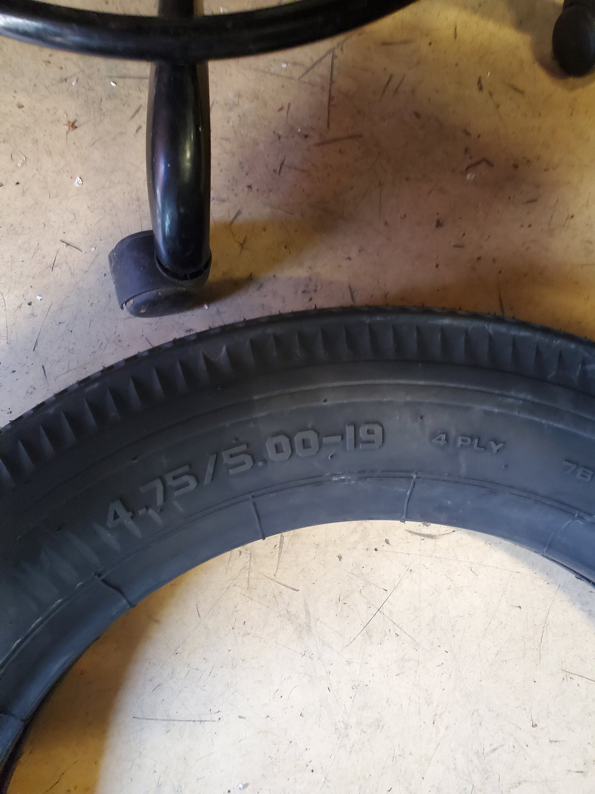 2 EXCELSIOR 475/500-19 BSW 4.75 5 19 76P 4PLY VINTAGE TIRE 738181