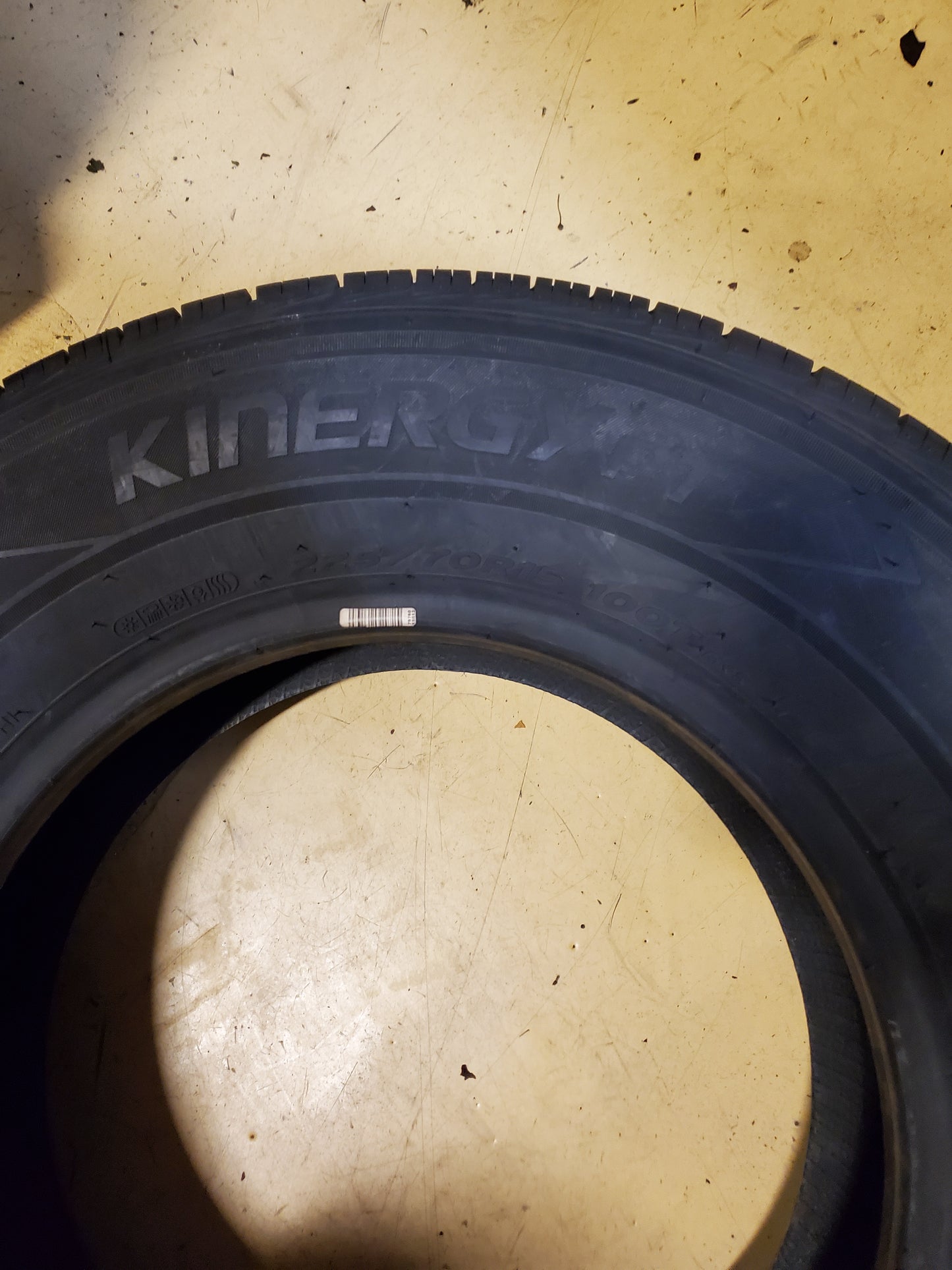 HANKOOK KINERGY PT BSW P 225 70 15 100T ALL SEASON TIRE 1021411