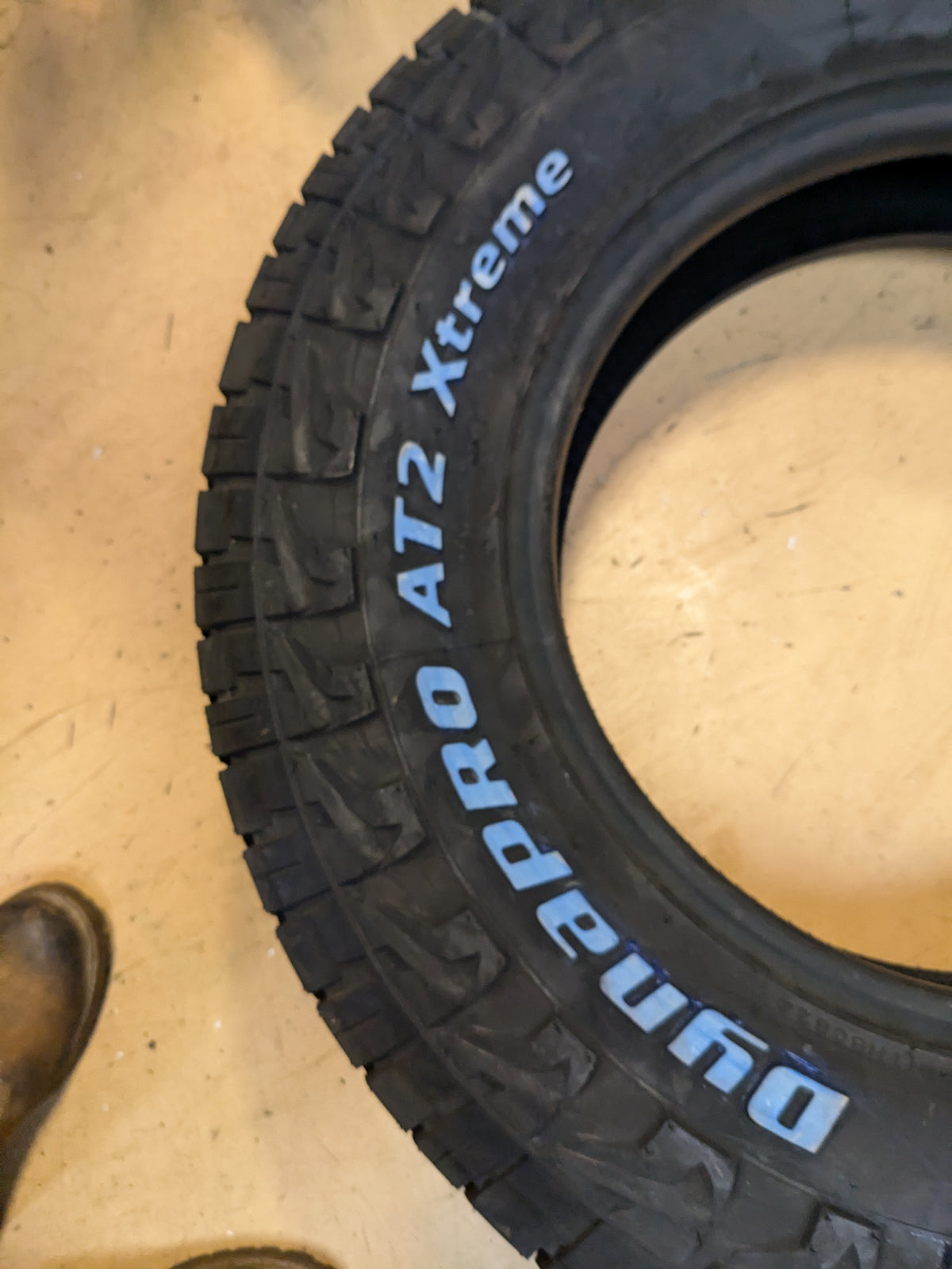 HANKOOK DYNAPRO AT2 XTREME RF12 RWL LT 245 75 17 121/118S LRE 10 PLY ALL TERRAIN TIRE 2021632