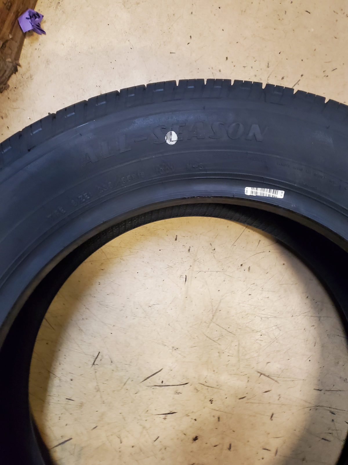 GOODYEAR RELIANT ALL-SEASON BSW P 235 55 18 100V TIRE 242243