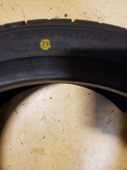 2 FALKEN AKLIMATE BSW P 225 40 18 92V XL ALL WEATHER TIRE 28392435