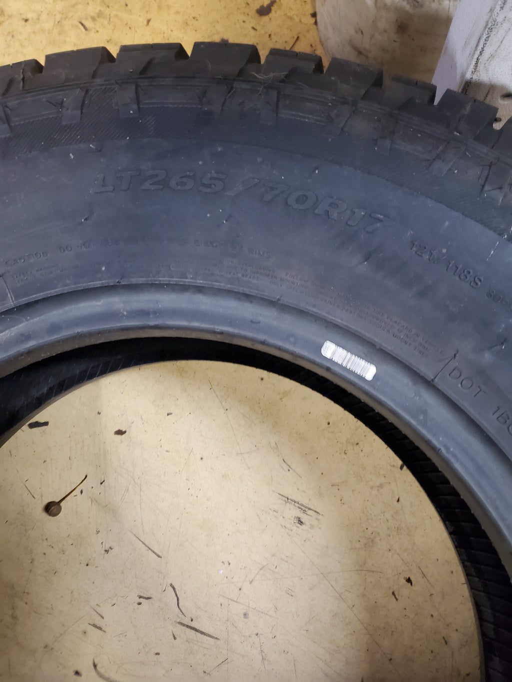 PATHFINDER ALL TERRAIN BSW LT 265 70 17 121/118S 10PLY TIRE 2020522