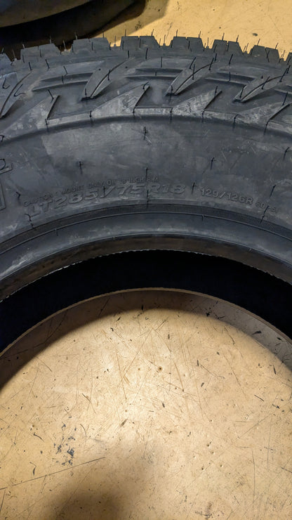 HANKOOK DYNAPRO XT RC10 BSW LT 285 75 18 129/126R 10PLY ALL TERRAIN TIRE 2021381