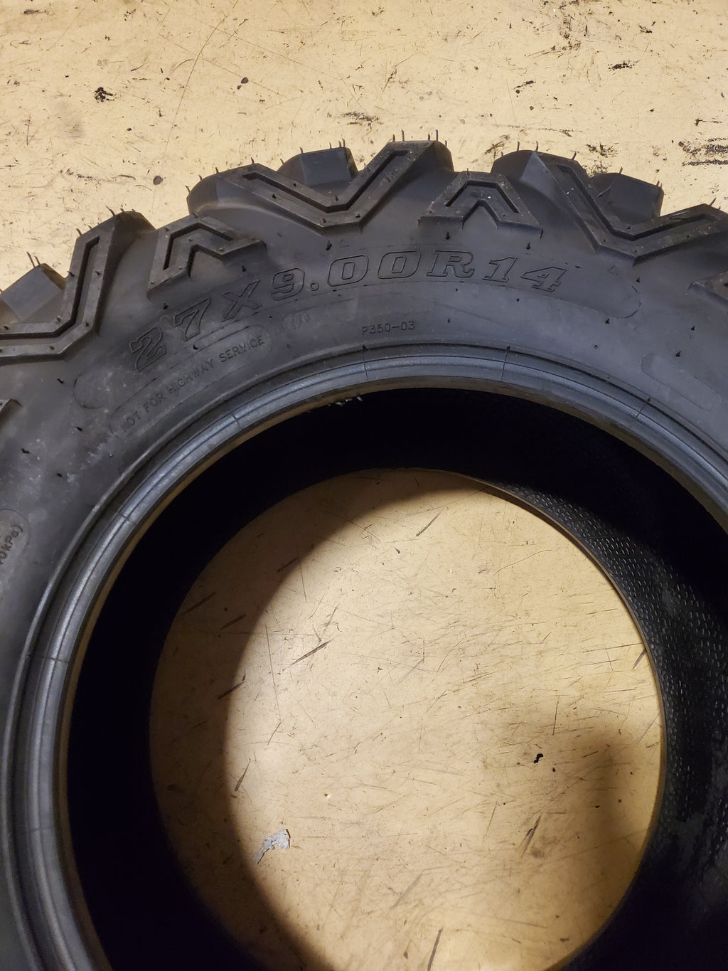 K9 DEL RIO BSW 27 9 14 8PLY ATV/UTV TIRE K9279R14DR