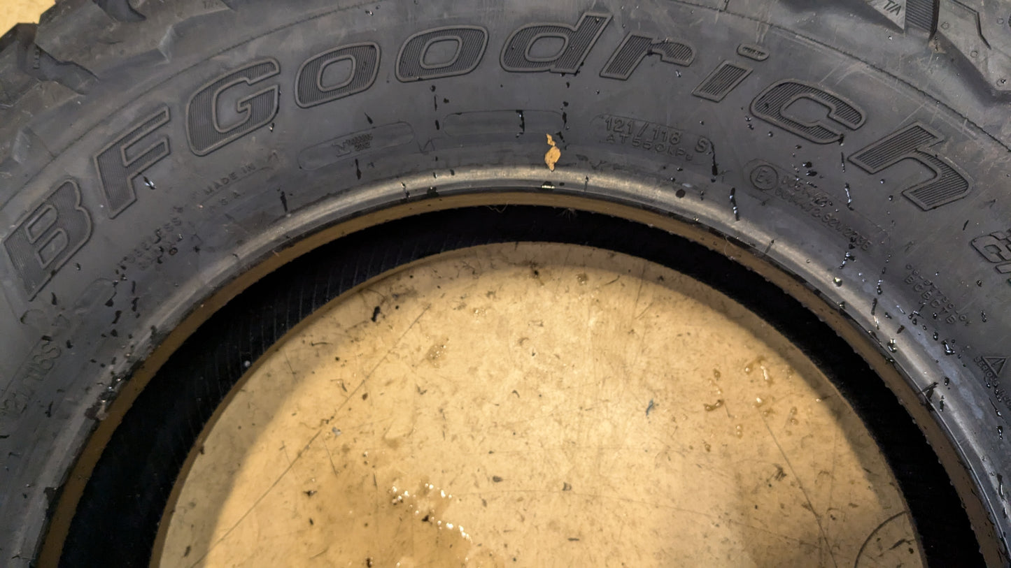 2 BFGOODRICH ALL TERRAIN T/A KO3 BSW LT 235 80 18 121/118S 10PLY ALL TERRAIN TIRE 51064