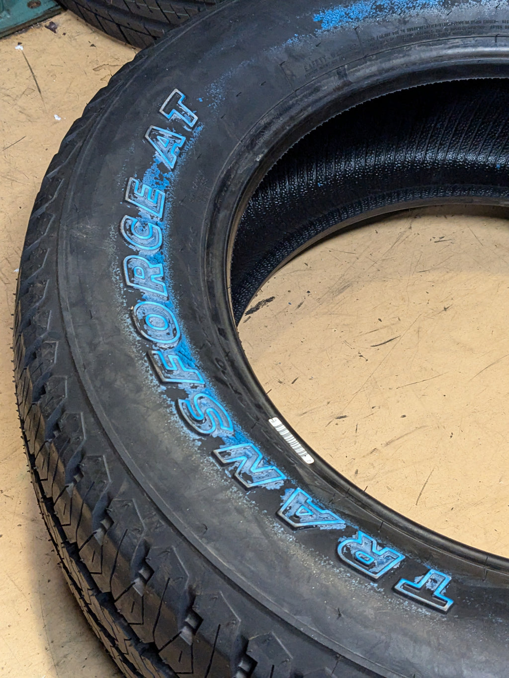 2 FIRESTONE TRANSFORCE AT RWL LT 285 60 20 125/122R ALL TERRAIN TIRE 250126