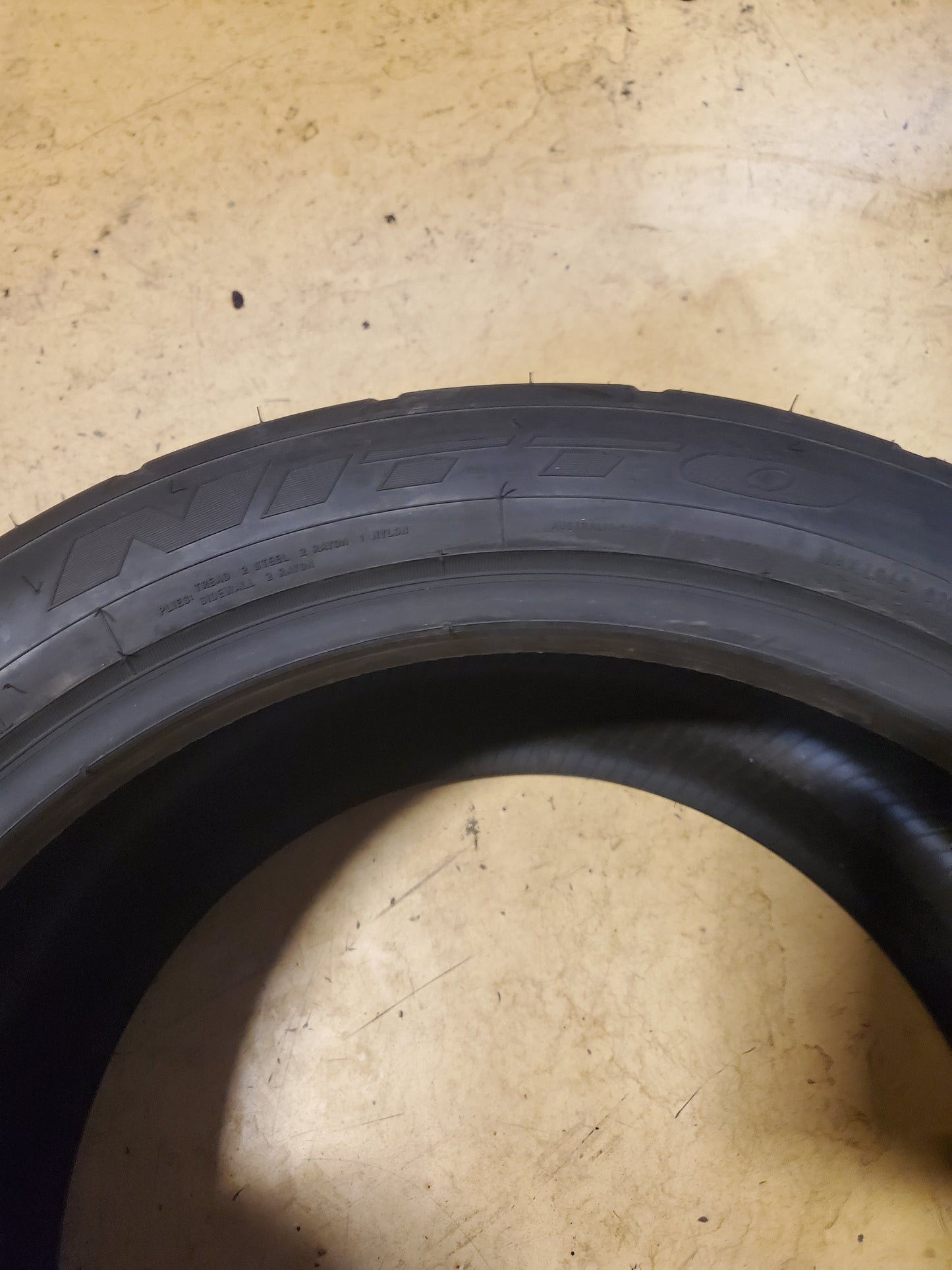 NITTO NT01 BSW P 255 40 17 94W TRACK COMPETITION TIRE 371150