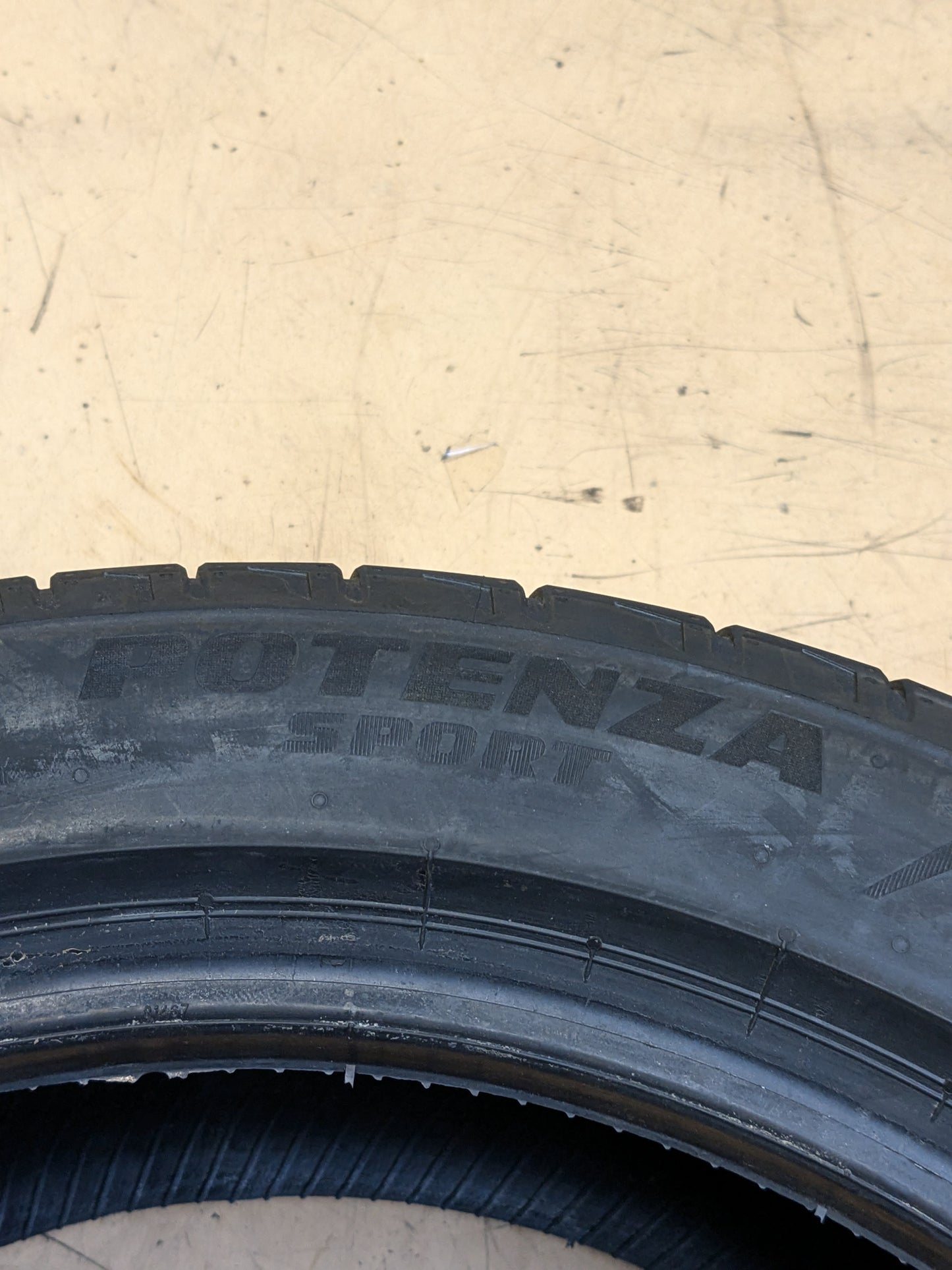 2 BRIDGESTONE POTENZA SPORT P 245 45 19 102Y SL PERFORMANCE SUMMER TIRES 008120