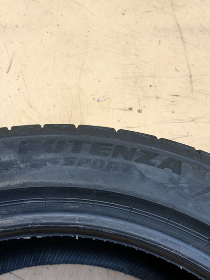 2 BRIDGESTONE POTENZA SPORT P 245 45 19 102Y SL PERFORMANCE SUMMER TIRES 008120