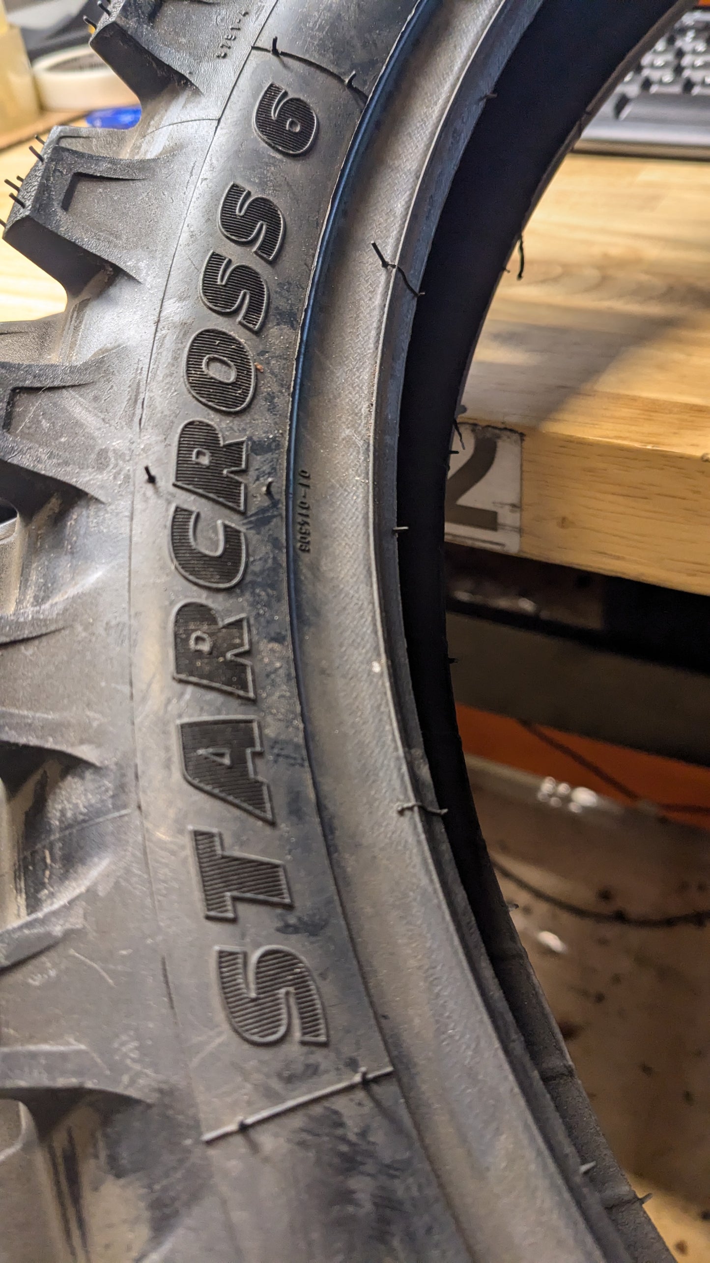 MICHELIN STARCROSS 6 BSW  120 80 19 63M MOTORCYCLE TIRE 95670