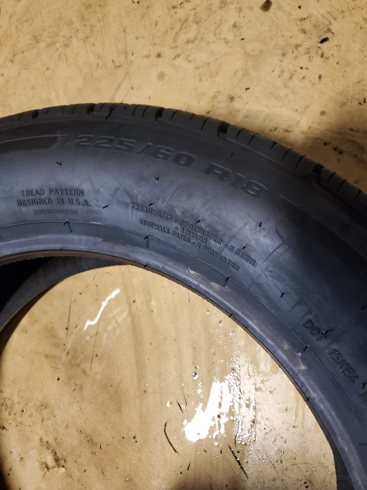 BFGOODRICH ADVANTAGE CONTROL BSW P 225 60 18 100H ALL SEASON TIRE 47859