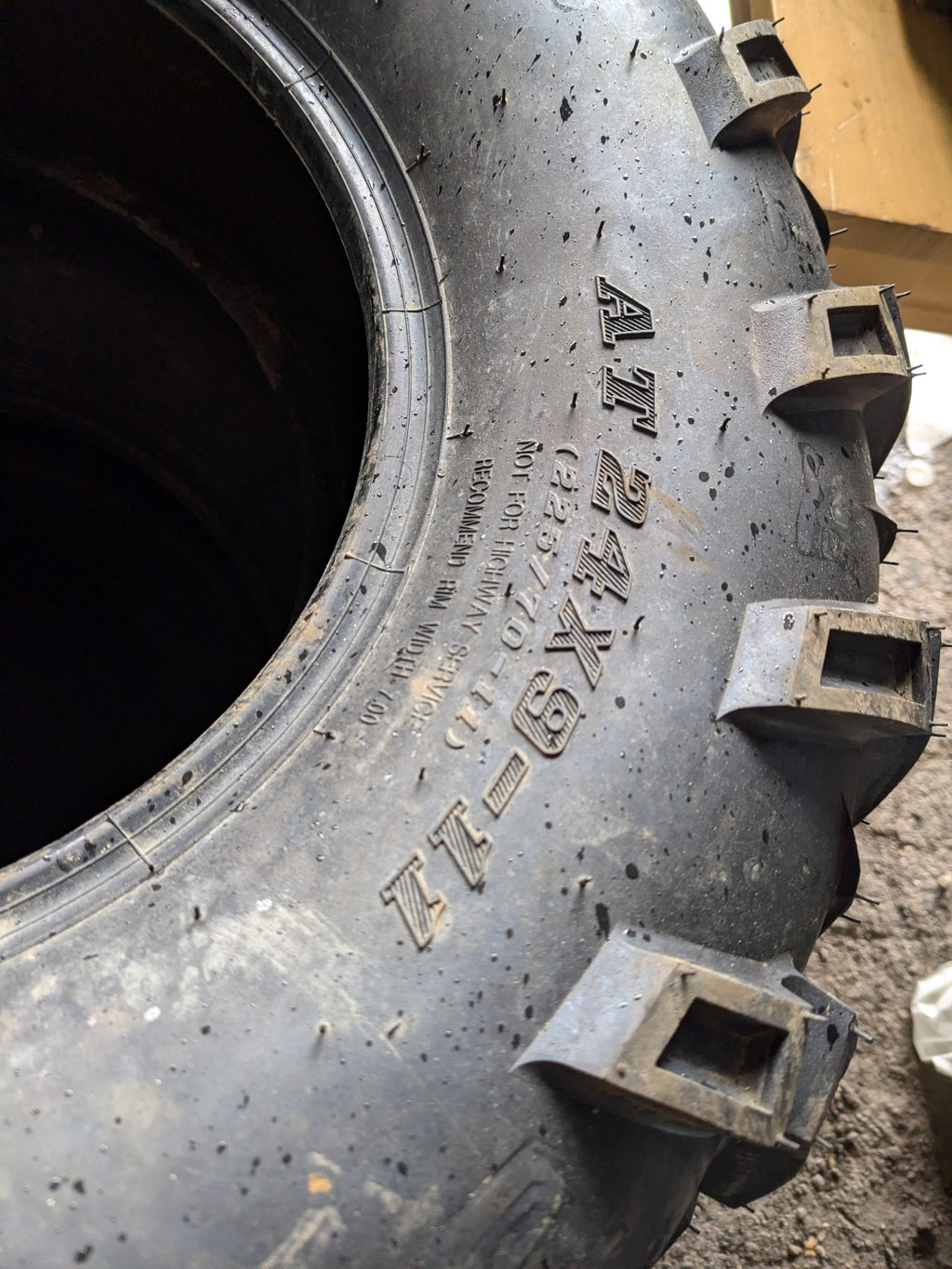 SEDONA MUD REBEL AT12 BSW AT 24 11 10 52F 6PLY ATV/UTV TIRE MR241110