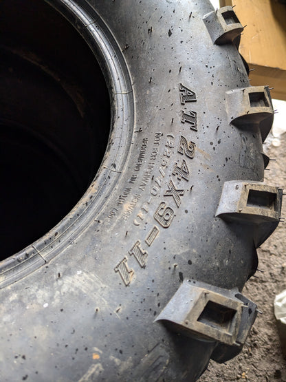 SEDONA MUD REBEL AT12 BSW AT 24 11 10 52F 6PLY ATV/UTV TIRE MR241110