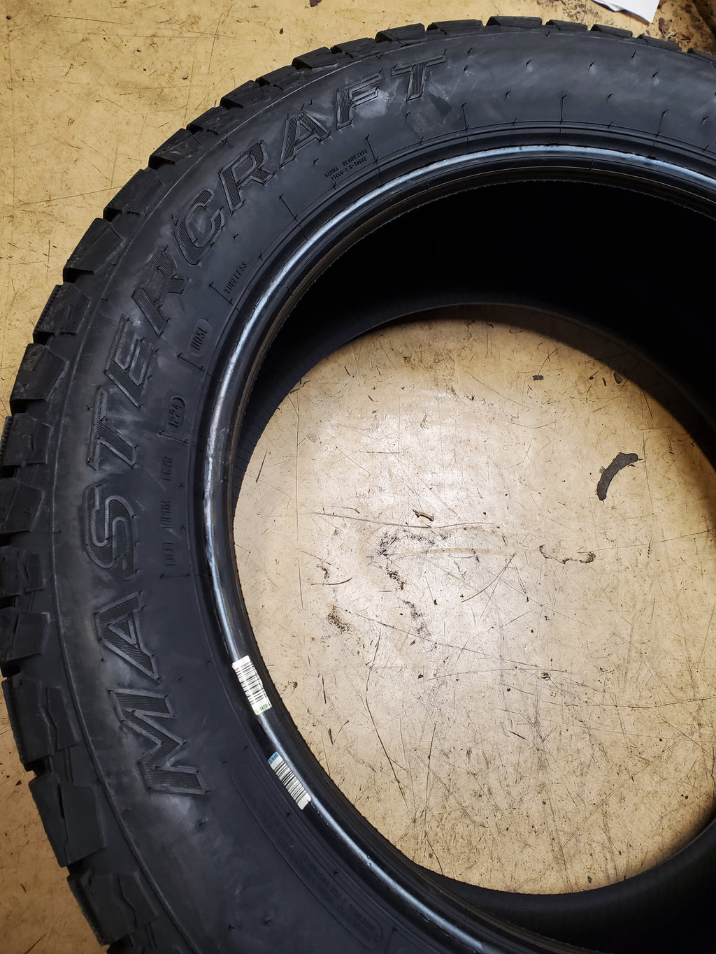 2 MASTERCRAFT COURSER TRAIL BSW P 265 50 20 111T XL ALL TERRAIN TIRE 177126008