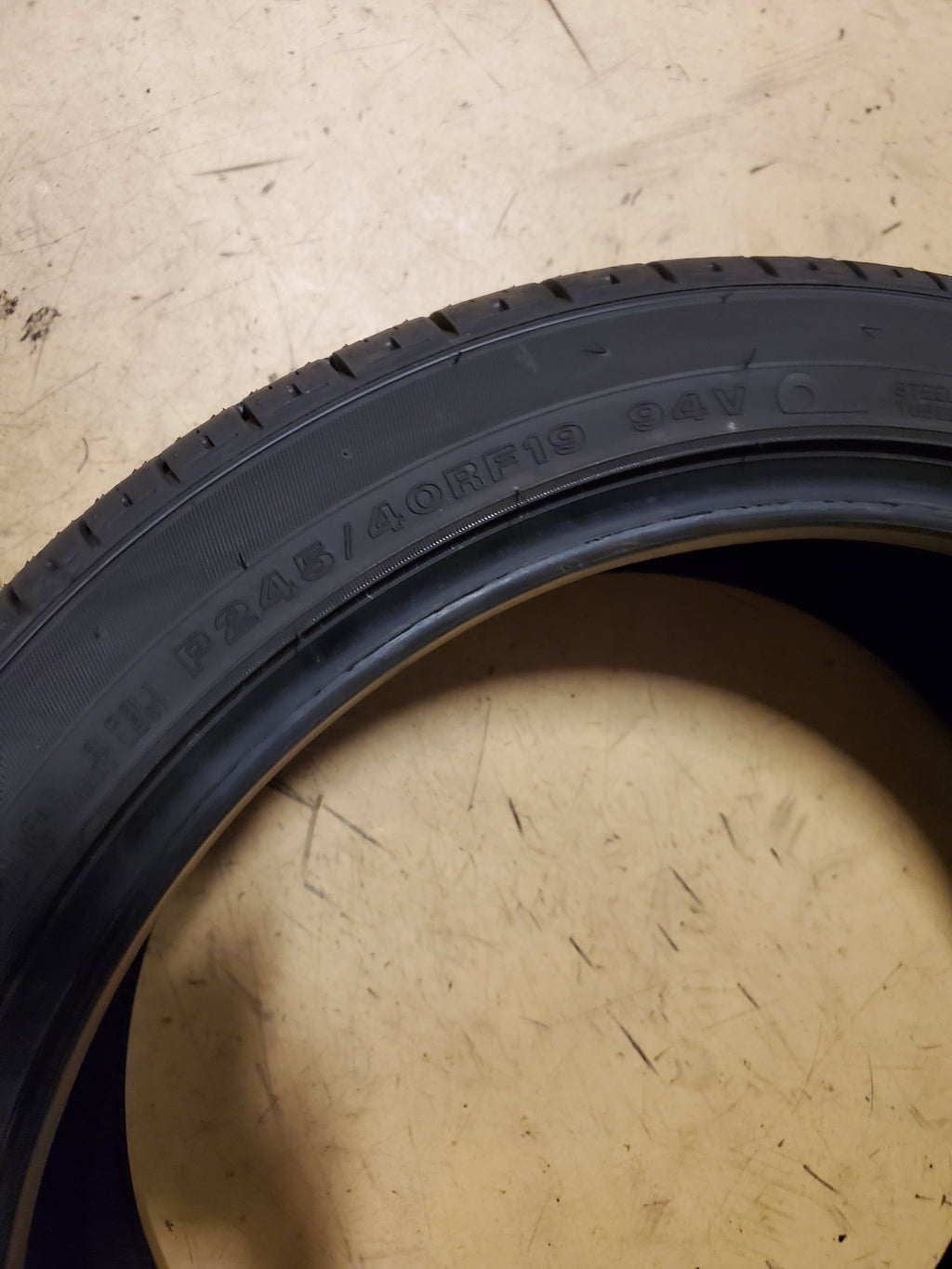 4 DUNLOP SP SPORT 5000 DSST BSW P 245 40 19 94V UHP TIRE 265021144