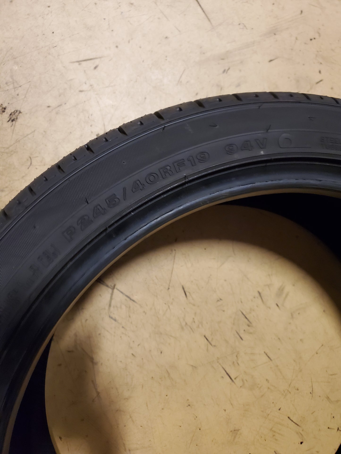 4 DUNLOP SP SPORT 5000 DSST BSW P 245 40 19 94V UHP TIRE 265021144