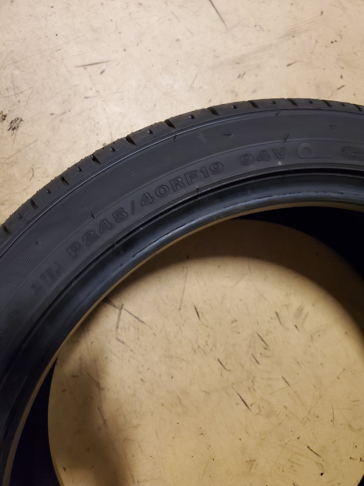 4 DUNLOP SP SPORT 5000 DSST BSW P 245 40 19 94V UHP TIRE 265021144