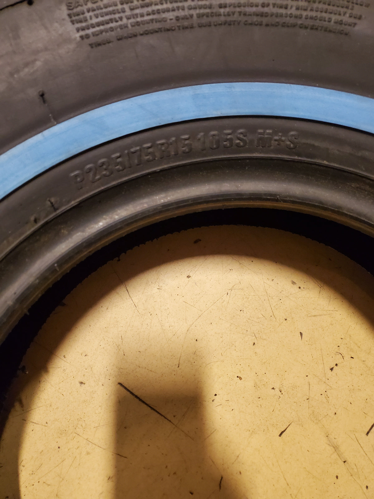 2 TORNEL CLASSIC NWW P 235 75 15 105S ALL SEASON TIRE 10M55600