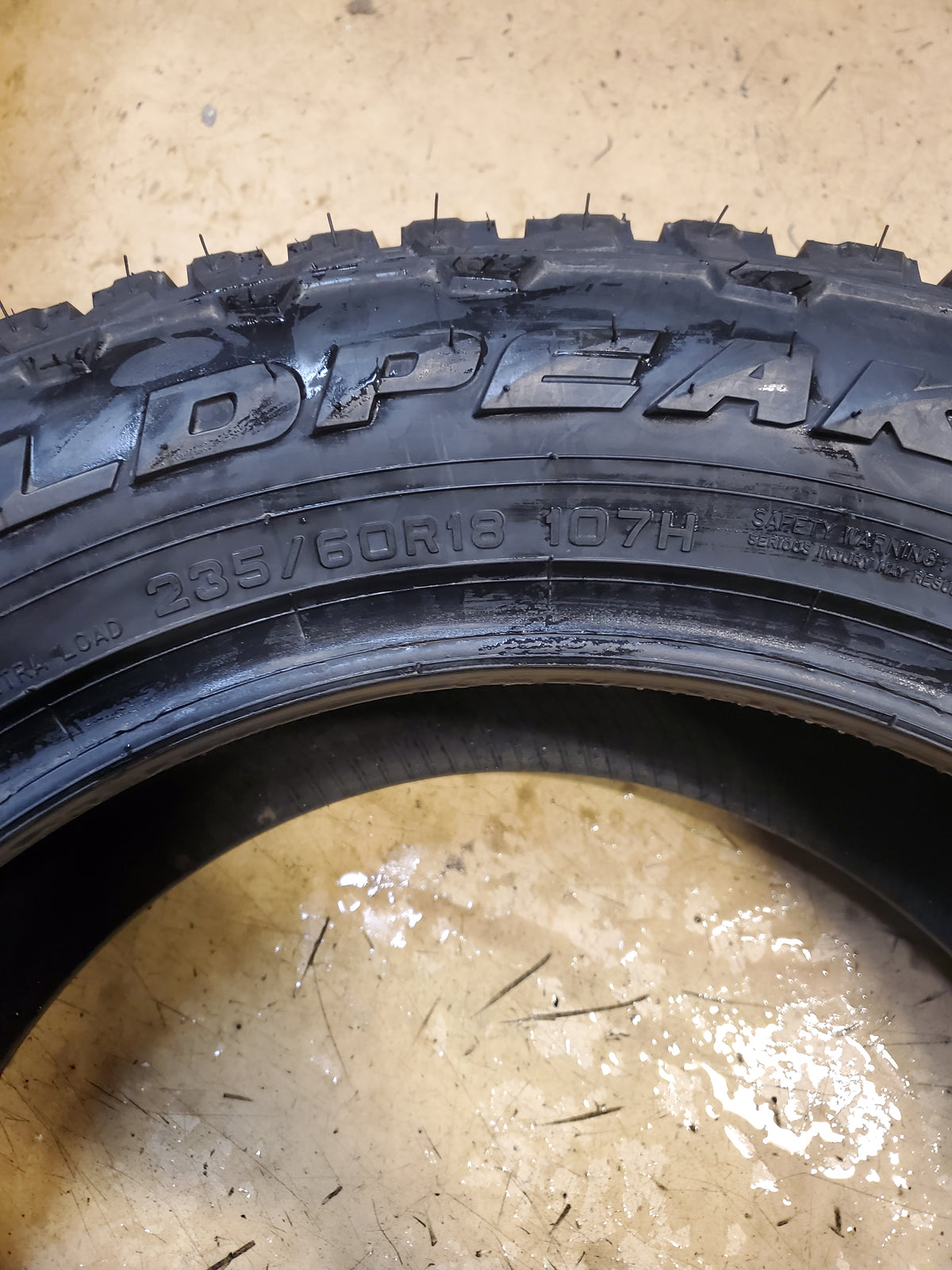 FALKEN WILDPEAK A/T TRAIL BSW P 235 60 18 107H XL ALL TERRAIN TIRE 28712816
