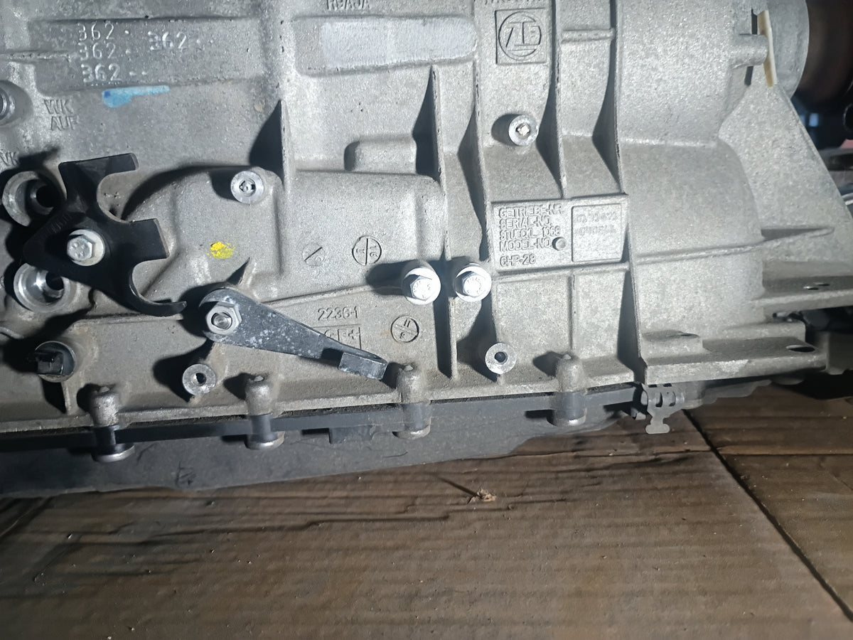 USED TRANSMISSION ASSY. 10-12 XF XJ 5.0 AUTOMATIC 9X23-7000-CE