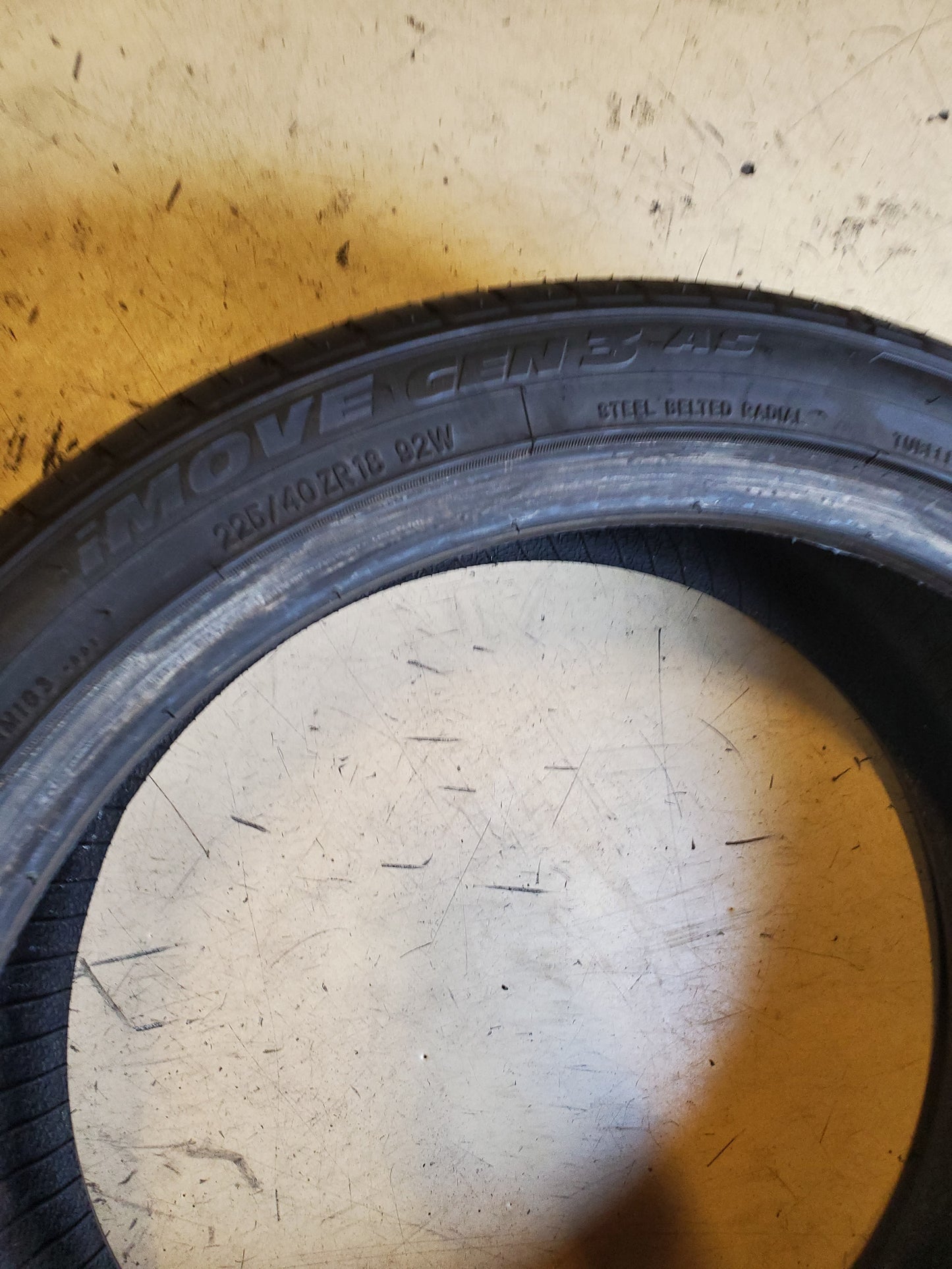 IRONMAN IMOVE GEN 3 A/S BSW P 225 40 18 92W XL UHP TIRE 98419