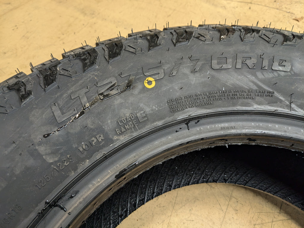 CROSSMAX AT-1 BSW LT 275 70 18 125/122S 10PLY ALL TERRAIN TIRE LTR1801ATCS