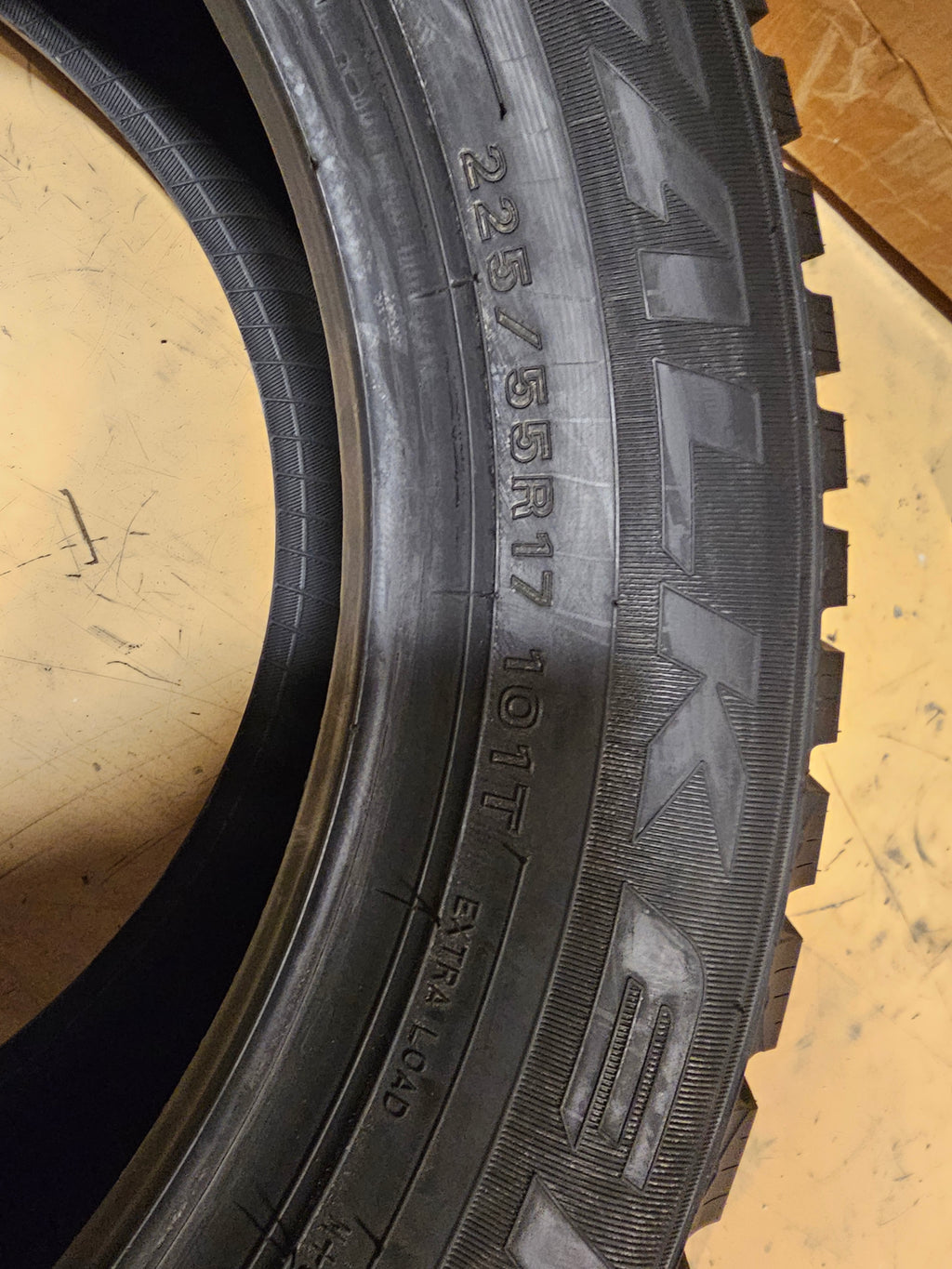 2 FALKEN WINTER PEAK F-ICE 1 P 225 55 17 101T SL SNOW WINTER TIRE 28384762