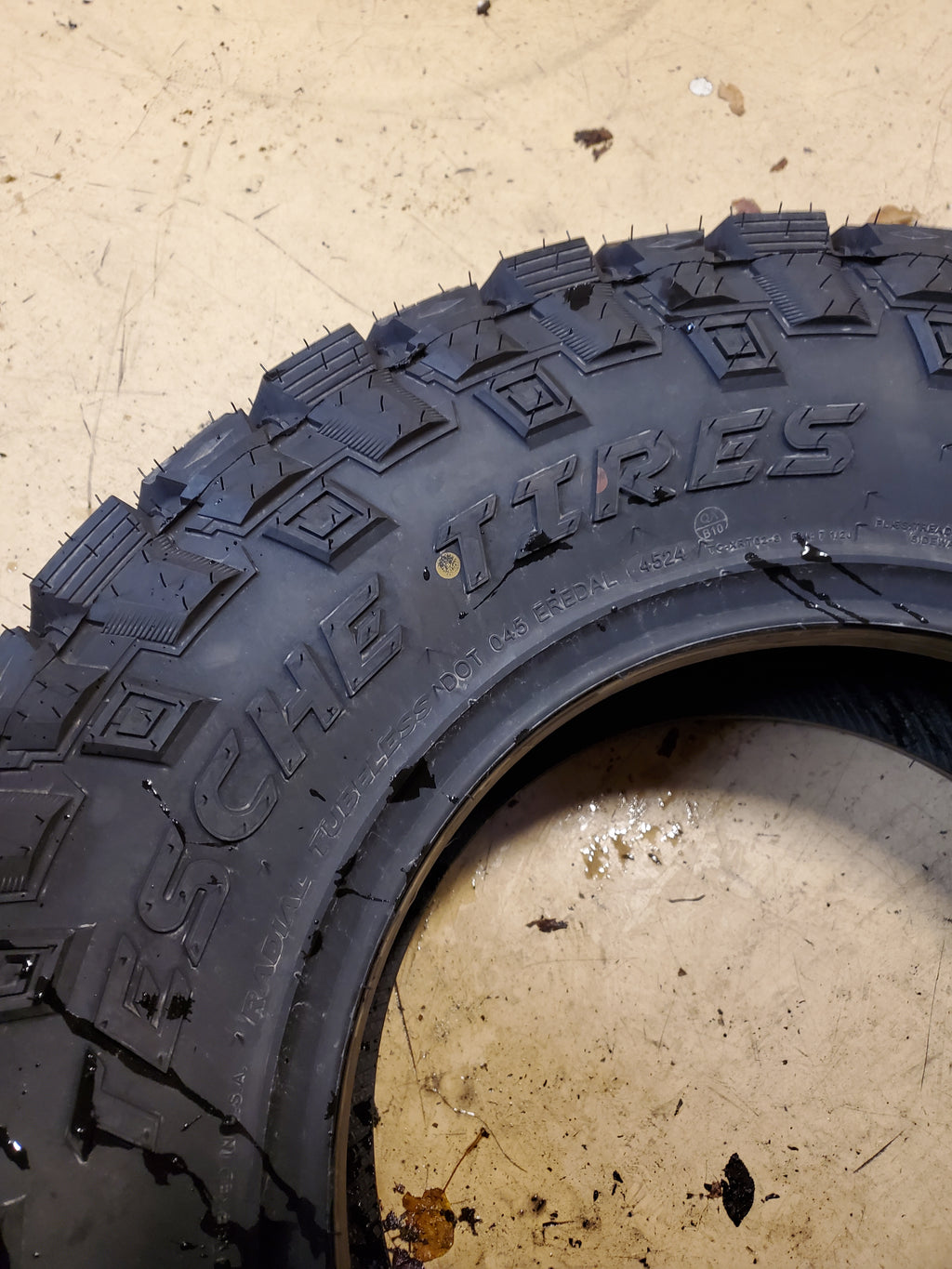 TESCHE RIDGE BLADE X/RT LT 265 75 16 121/118Q 12PLY RUGGED TERRAIN TIRE TC123TT