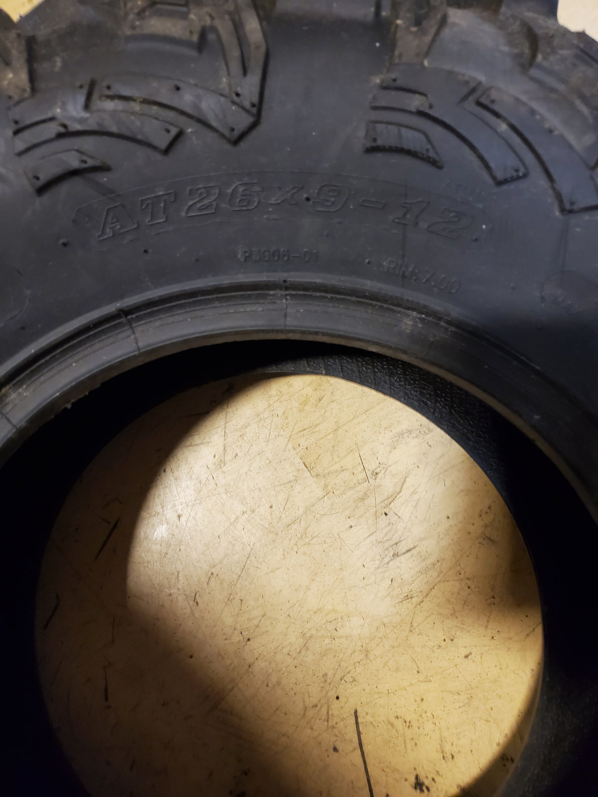 QUADBOSS QBT447 BSW AT 26 9 12 6PLY ATV/UTV TIRE 608990