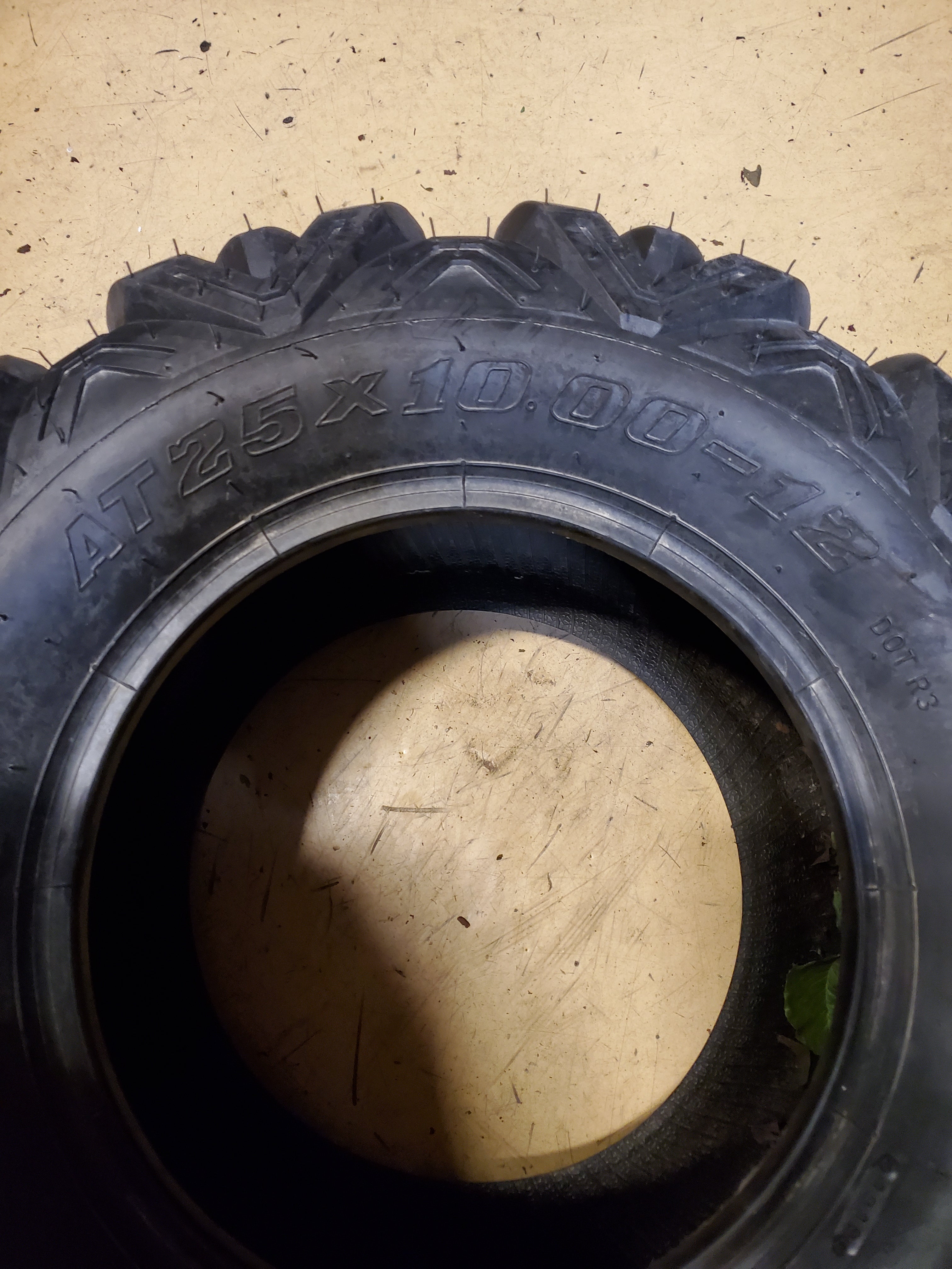 MILLION PARTS  BSW AT 25 10 12 6PLY ATV/UTV TIRE MP251012