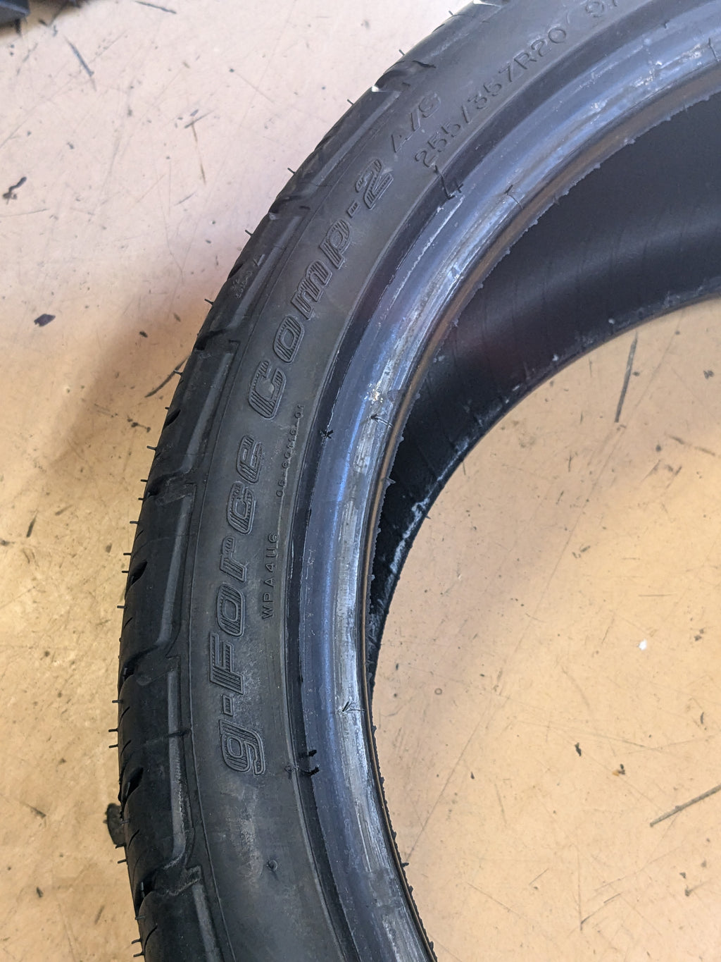 BFGOODRICH G-FORCE COMP-2 A/S PLUS P 255 35 20 97W XL ALL SEASON TIRE 61319