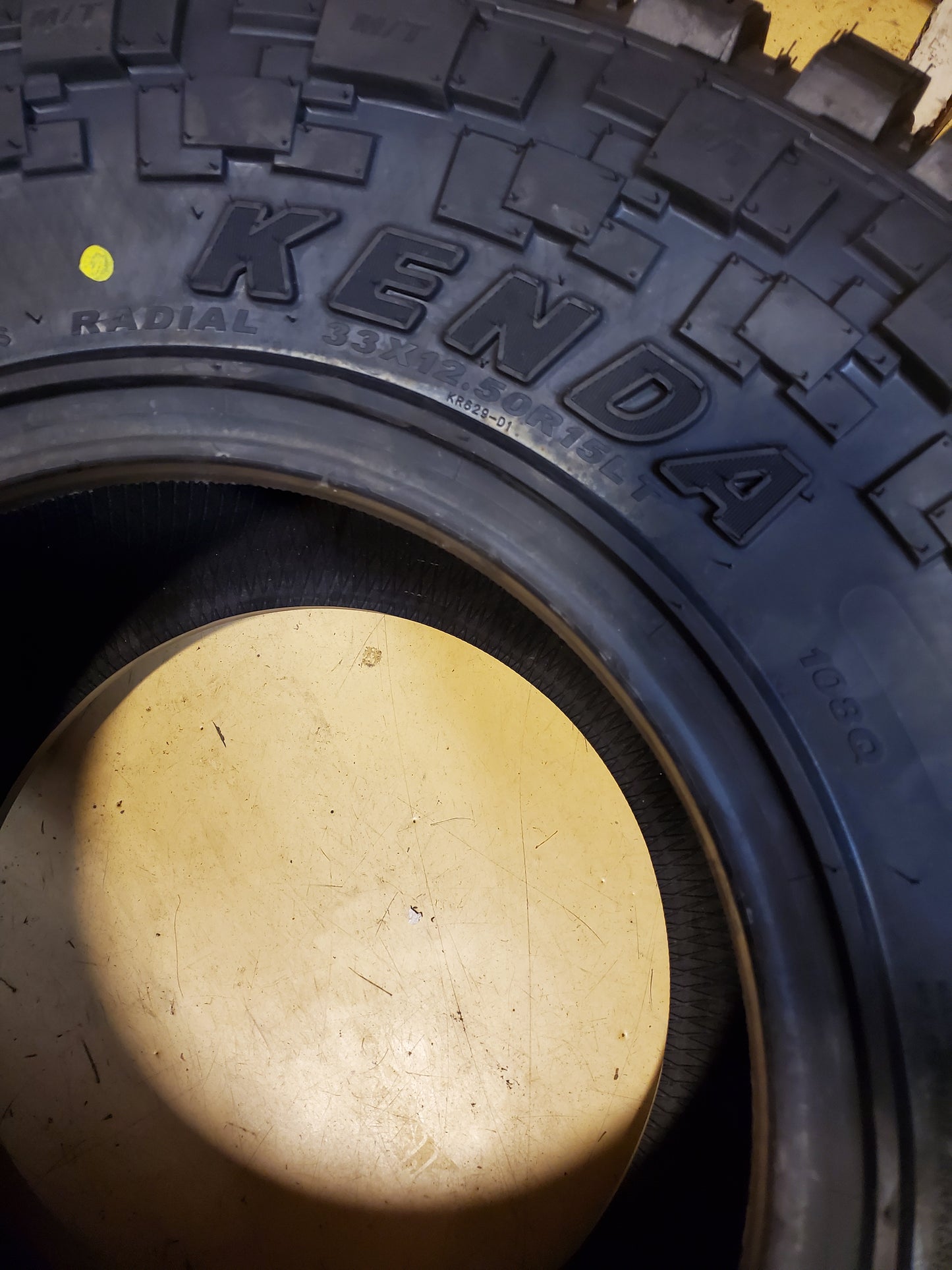 KENDA KLEVER M/T 2 KR629 BSW LT 33 12.5 15 108Q MUD TIRE 629024
